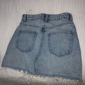 Zara jean skirt (mini)